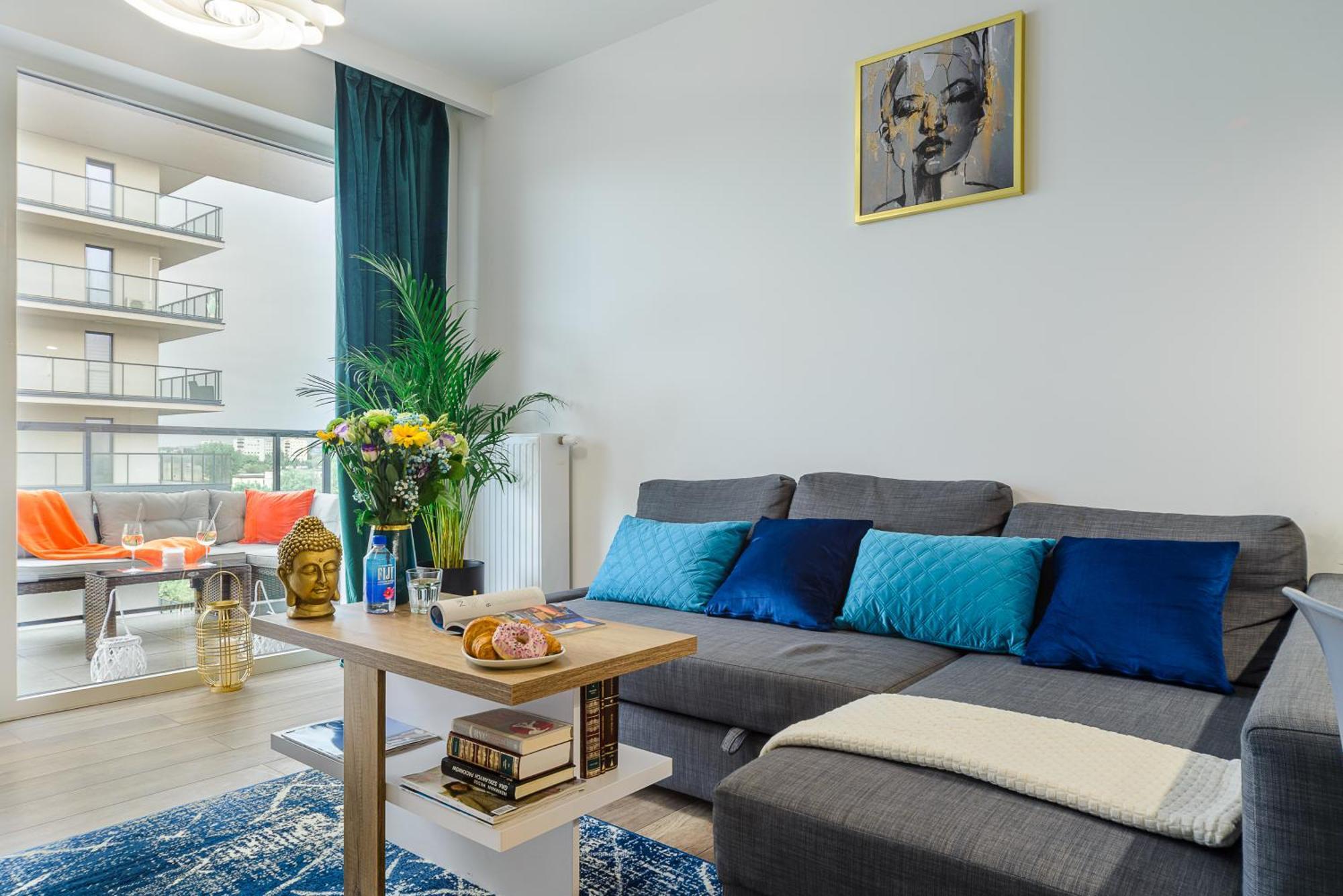 Lumina Stylish 3-Room Apart With Balcony Łódź Kültér fotó