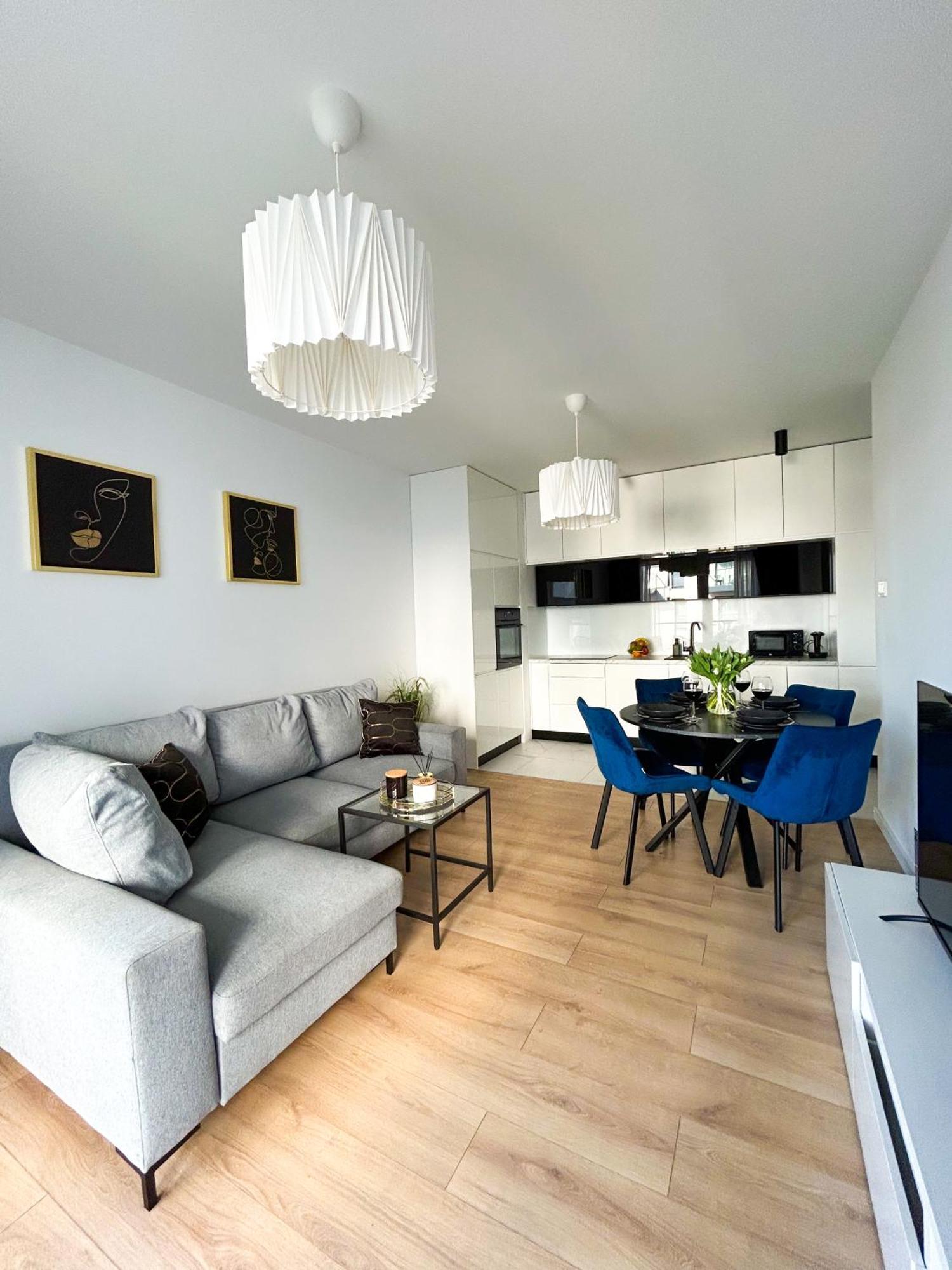 Lumina Stylish 3-Room Apart With Balcony Łódź Kültér fotó