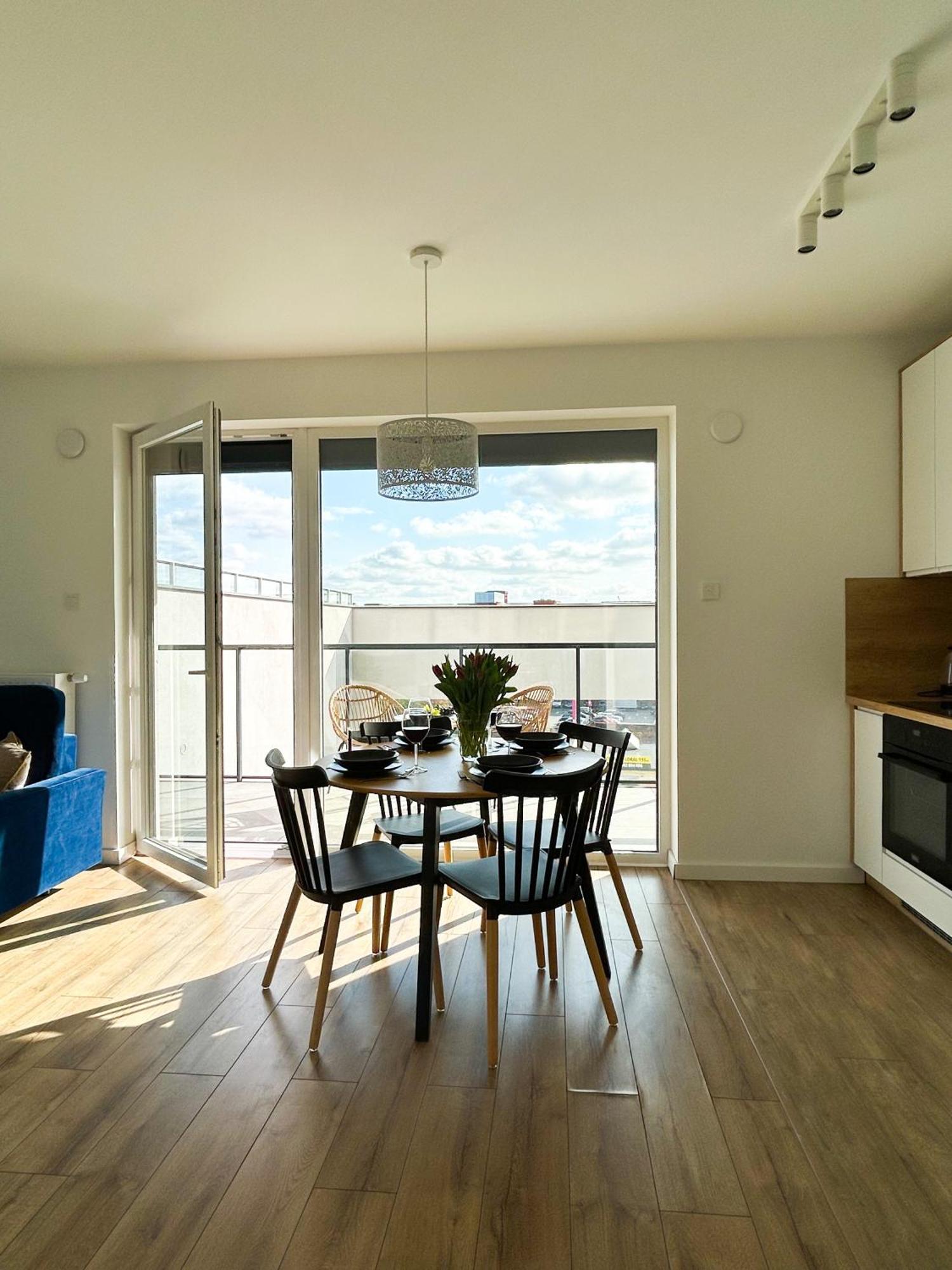 Lumina Stylish 3-Room Apart With Balcony Łódź Kültér fotó